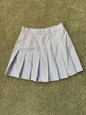 Head Lilac Pleated Tennis /gulf Mini Skirt